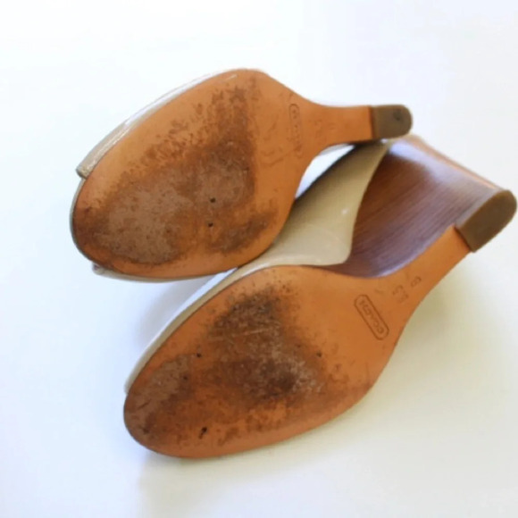 Coach Lessa peep toe wedges - Picture 8 of 13